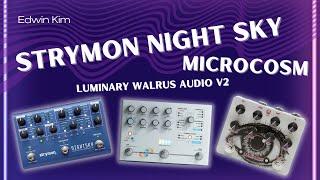 Strymon Night Sky, Microcosm | Hologram Electronics, Luminary Walrus Audio Version 2 | Ambient Music