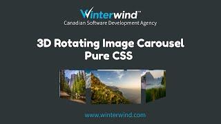 Rotating 3D Image Carousel with CSS