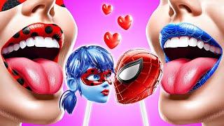 LadyBug Fell IN LOVE with Spiderman! Epic Romance Love Story You Can Relate to!