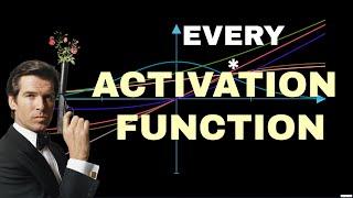 Every Activation Function you'll ever need | Activation Function 101 | Artificial Intelligence -AI