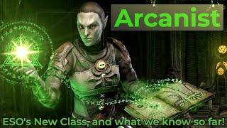 ESO Necrom Chapter New Class: The Arcanist Commentary and a Look Forward