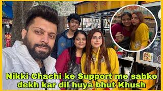 Nikki Chachi ke Support me sabko dekh kar Dil huya bhut Khush  