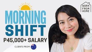 ONLINE JOB: Earn Upto P45,000+ MORNING SHIFT FOR PINOYS | Work From Home