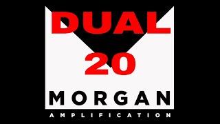 Morgan Amps Dual 20 / Classic British Tones / Two amps in one!! Demo Video by Shawn Tubbs