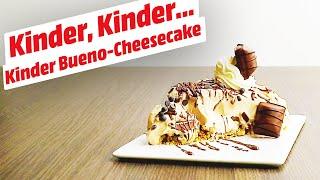 Ohne Backen: Schneller Cheesecake mit Kinder Bueno • Koch-Mit