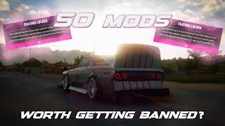 I Installed 50 Forza Horizon 5 Mods... And Got Banned