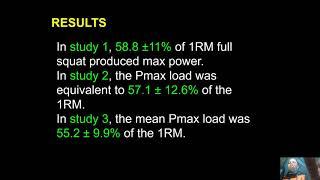 Dan Baker Load that maximizes average mechanical power