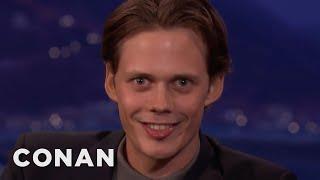 Bill Skarsgård's Demonic “IT" Smile | CONAN on TBS