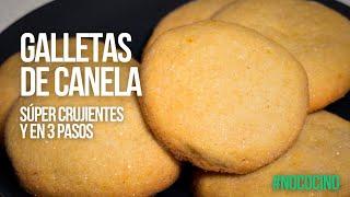 Galletas de canela | Súper crujientes y en 3 pasos | Receta fácil de hacer