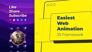 Easiest Web Animation JS framework | Motion One