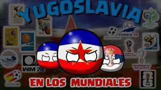 YUGOSLAVIA in the WORLD CUP 1930-2022 #COUNTRYBALL