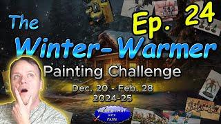 Winter-Warmer PAINT ALONG with Fritz | # 24  | #Winter-warmer #paintingchallenge