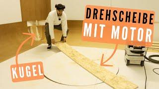 Alles rund: MDF biegen, 1.5 Kreisschneider fräsen / Wir bauen ein Filmstudio