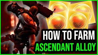 EASY FARM How to get Ascended Alloys Destiny 2 Season of the Seraph