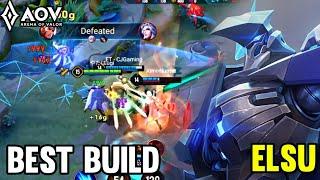 AOV : ELSU GAMEPLAY | BEST BUILD - ARENA OF VALOR LIÊNQUÂNMOBILE ROV COT