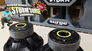 Unboxing | Review | Test [ TRIPLE MAGNET ] 15" Storm Surge Subwoofer LOADED sa DIY Subwoofer Box