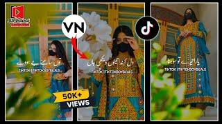 How To Make Urdu Lyrics Video In VN App || Urdu Lyrics Video Kaise Banaye || VN Video Editor