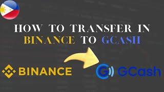 How to transfer from Binance to GCash | 190 Seconds Quick Tutorial | Filipino (TAGALOG)