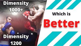 Dimensity 1200 vs dimensity 1000+  which is better chipset