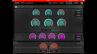 RP-1 Dual Digital Delay by Kai Aras Demo for the iPad