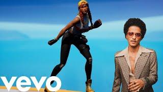 Bruno Mars, Anderson .Paak, Silk Sonic - Skate (Official Fortnite Music Video) Freedom Wheels Emote