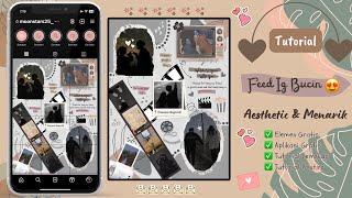 Cara Membuat Feed Instagram Bucin ala Scrapbook di Aplikasi Canva 