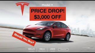 Tesla Model Y Price Drop - Is Now The Time To Buy?! | Vlog 455