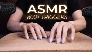 ASMR 800+ Triggers for People Prone to Boredom (No Talking)