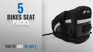 Top 10 Bikes Seat Packs [2018]: BV Bicycle Strap-On Bike Saddle Bag / Seat Bag / Cycling Bag