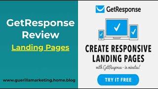 GetResponse Landing Pages Review