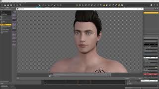 How to add a custom tattoo to a any character in Daz studios