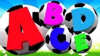 ABC песня | изучать английские алфавиты | Soccer ABC Song In English