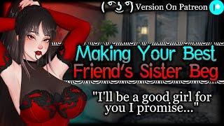 Making Your Best Friend's Older Sister Beg For Cuddles [Older Woman] | Goth Girl ASMR Roleplay /F4A/