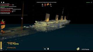 Roblox Titanic Modern Sinking FULL GAMEPLAY