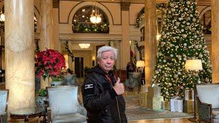 Where is the Best Christmas Hotel Lobby in DC? Plus Donald Trump's Shoe at the Mayflower!