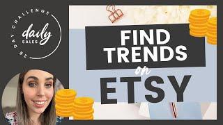 How to find trending products on Etsy  How to sell digital products, Canva templates & printables