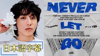 NEVER LET GO ジョングク 和訳 MV 歌詞動画 日本語字幕 2024 FESTA BTS ネバーレッツゴー