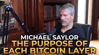 Michael Saylor - The Purpose of Each Bitcoin Layer