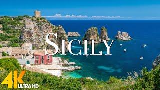 Sicily 4K - Scenic Relaxation Film With Epic Cinematic Music - 4K Video Ultra HD