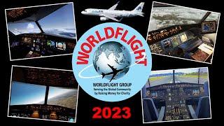 WorldFlight 2023 | Don't Miss This Week-long VATSIM Charity Event | Team JeeHell A320 Will Be There!