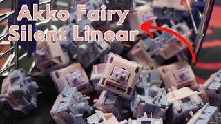Best Silent Switches? Akko Fairy Silent Linears: Full Review and Soundtest on Vega65!