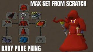 The Best Account to learn PKing (Max Set From Scratch #7)