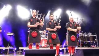 Red Hot Chilli Pipers - Thunderstruck -  Wiesbaden 8.11.16