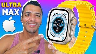 IWO WATCH ULTRA MAX SERIES 8 VERSÃO GLOBAL - RÉPLICA PERFEITA DO APPLE WATCH ULTRA - UNBOXING