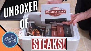 Unboxing Omaha Steaks!