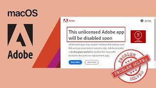 [FIXED] The Unlicensed Adobe App will be Disabled Soon | Adobe Genuine Service Alert Disable