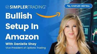 Bullish Setup in Amazon (AMZN) | Simpler Trading