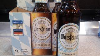 Warsteiner Octoberfest Special Edition Beer Review