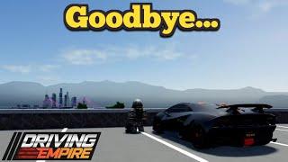 I'm finally quitting Driving Empire... Goodbye... (December 2023)