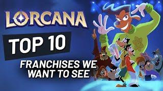 TOP 10 Animated Movie Franchises Predictions for Disney Lorcana